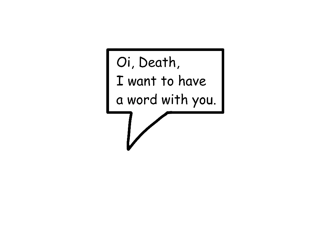 Oi Death Sticker