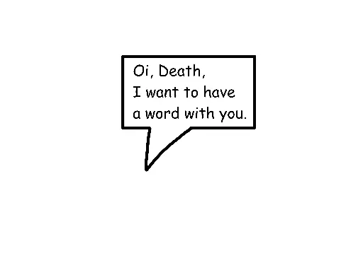 Oi Death Sticker