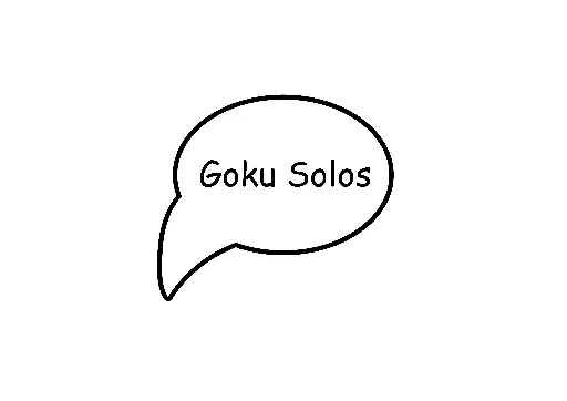 Goku Solos Sticker 
